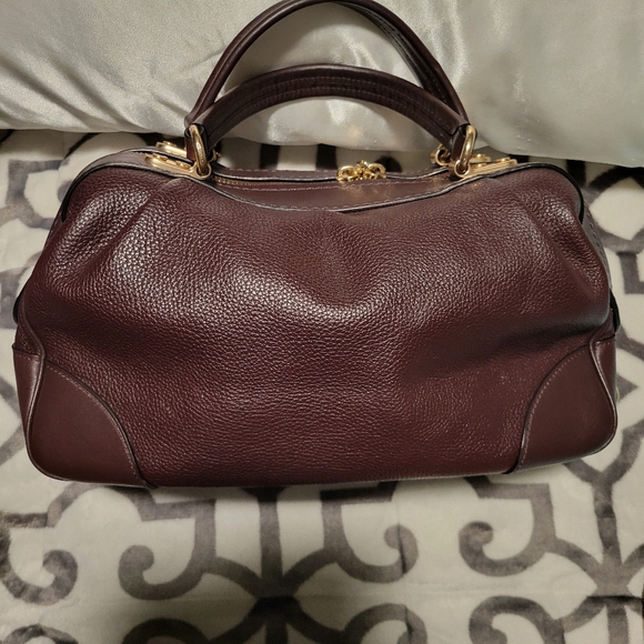 EUC Coach Oxblood Leather Lane Satchel - Picture 8 of 16